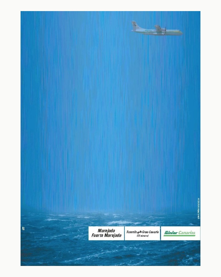 Binter Canarias · el parte marítimo como argumento